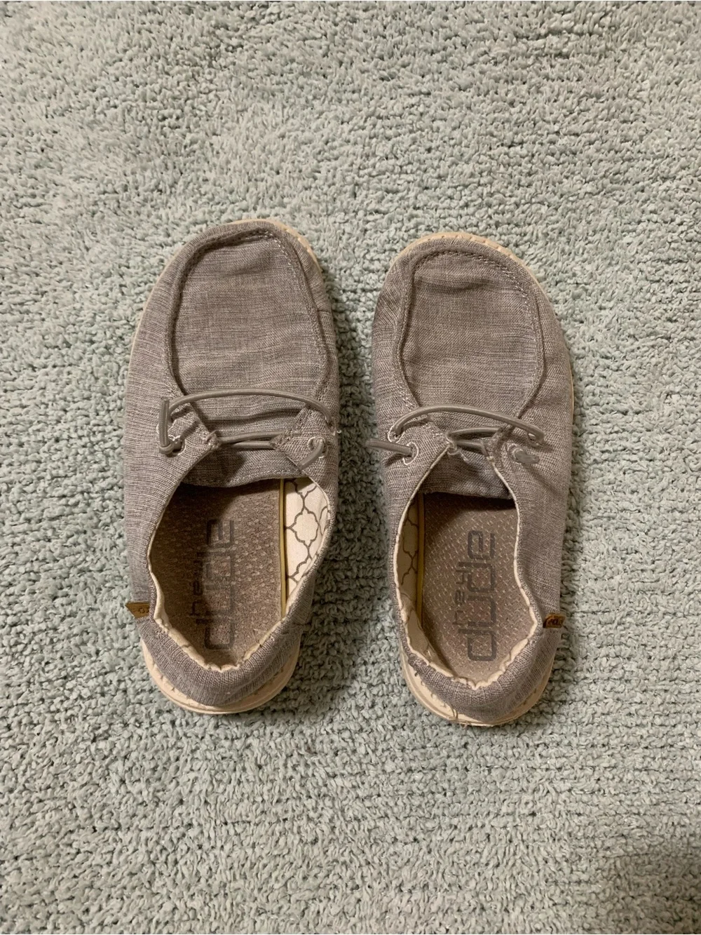 Hey Dude Kids' Moccasins - Taupe